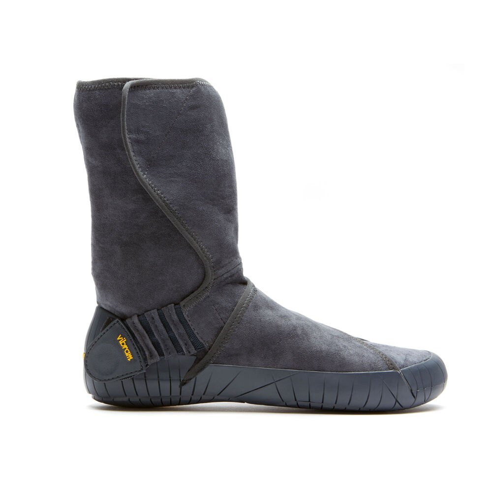 Botas Mujer Grises - Furoshiki Eastern Traveler Mid - GVYRWN-820